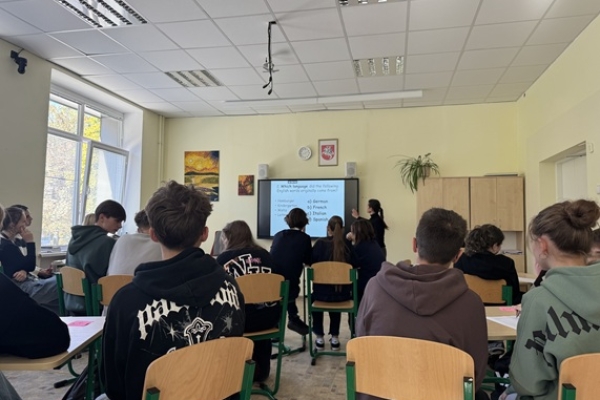 Tarpmokyklinis Europos kalbų dienos protmūšis